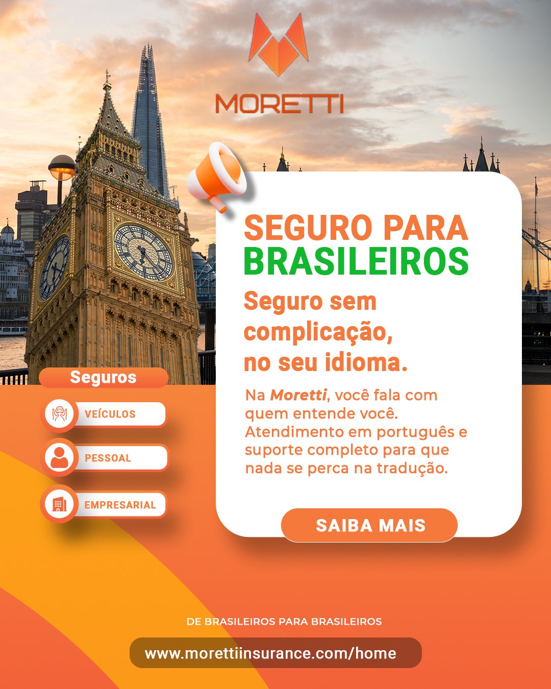 Seguros para brasileiros_